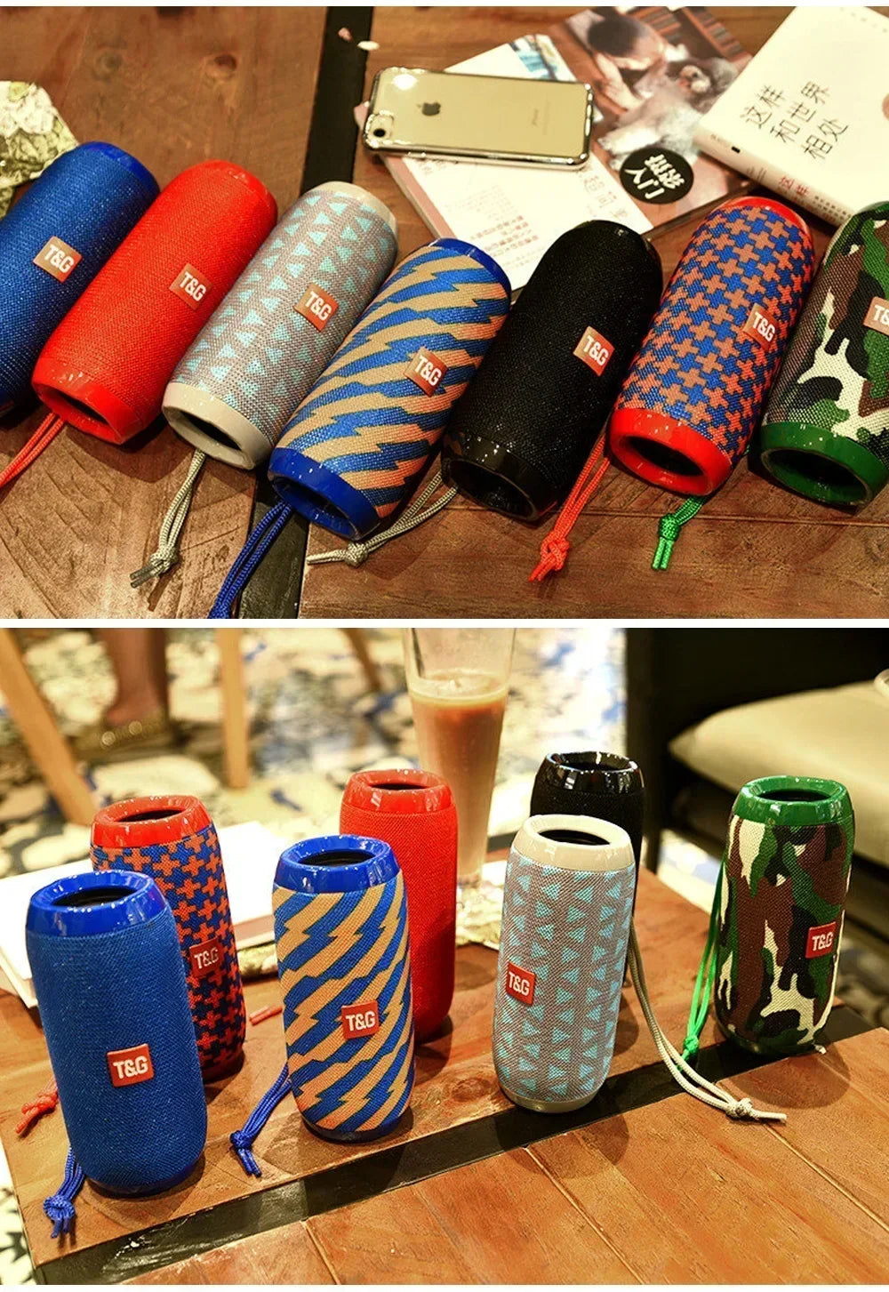 Portable Bluetooth Speaker - IPX5 Waterproof Wireless