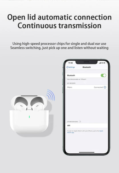 Bluetooth Wireless Earbuds - Active Noise Cancelling HiFi