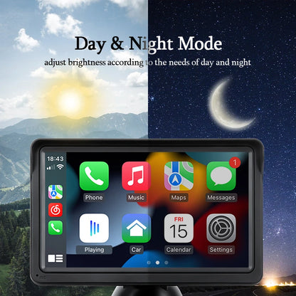 Car Stereo Screen 7 Inch - Wireless CarPlay Android Auto