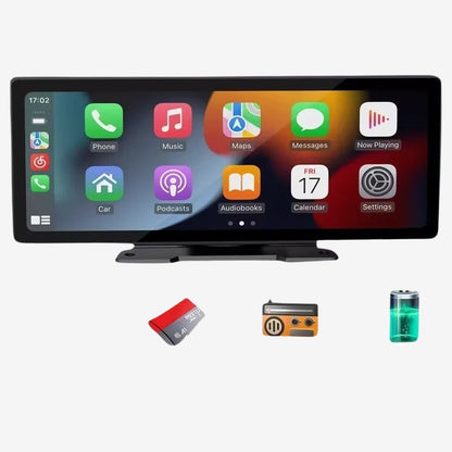 10.26" Car Stereo Screen - Wireless CarPlay Android Auto