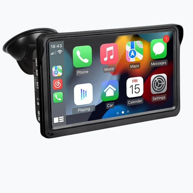 Car Stereo Screen 7 Inch - Wireless CarPlay Android Auto